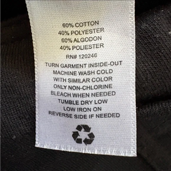 Wallflower black Cotton Jumpsuit Overalls drawstring waist M - Picture 11 of 11